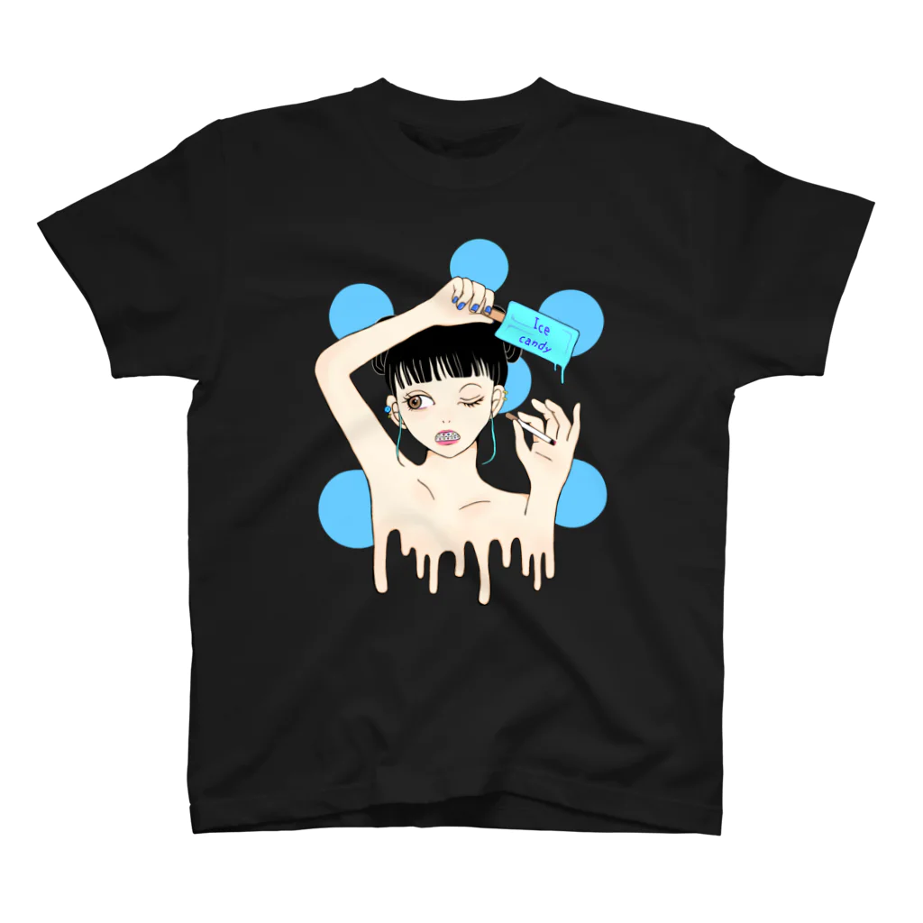 笑う動物のIce candy Regular Fit T-Shirt