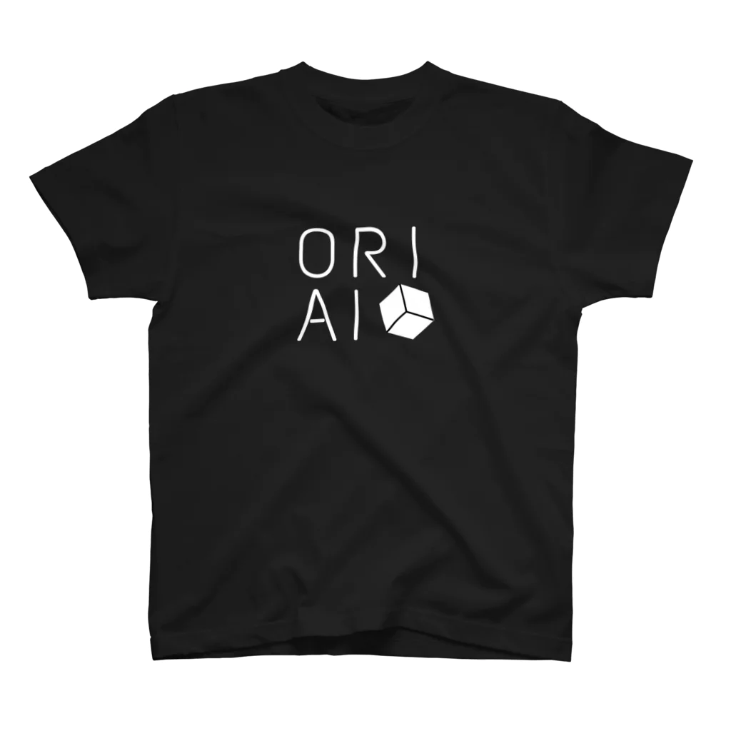 御中レコード株式会社のORIAI白ロゴ スタンダードTシャツ