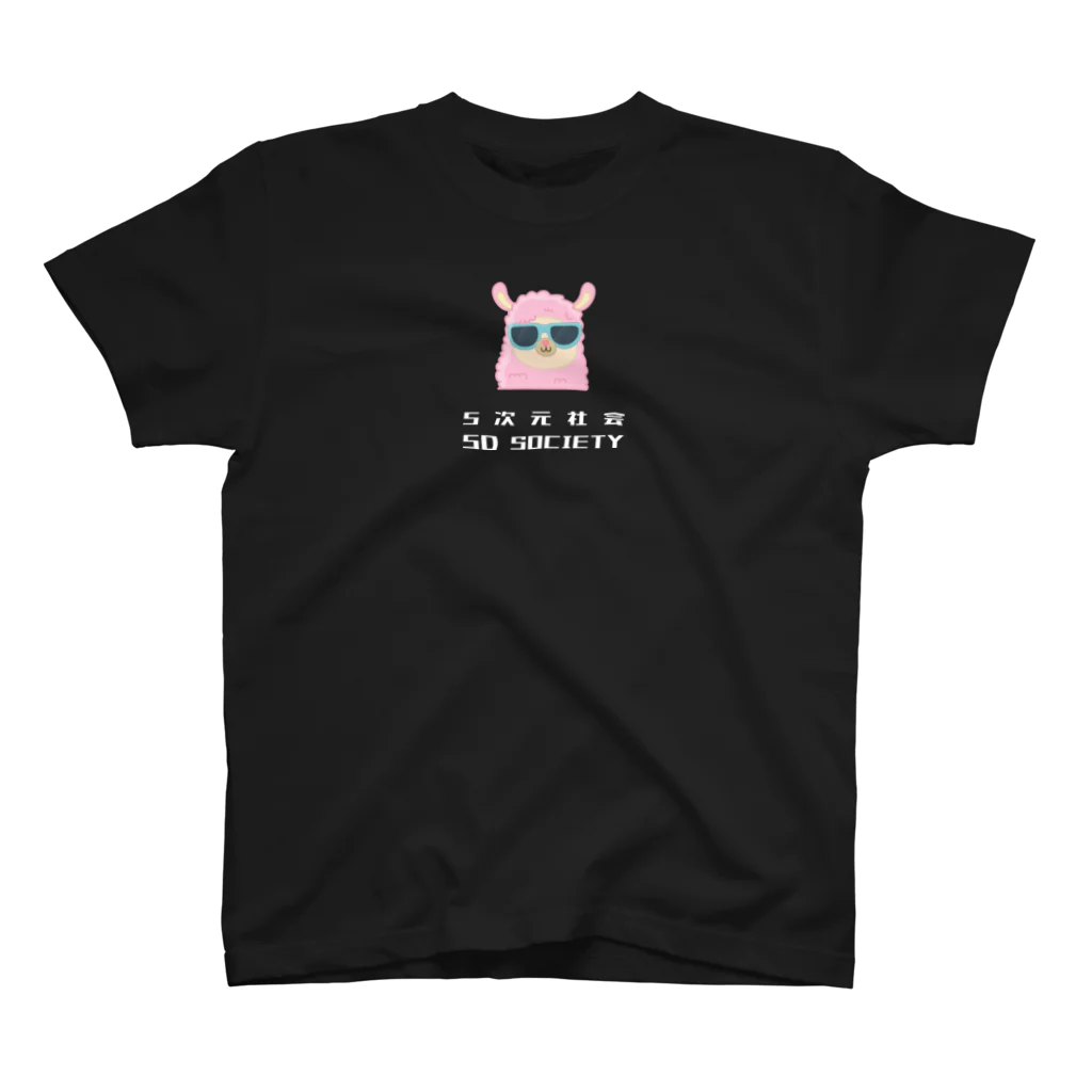 5次元社会の5次元社会 5D Society スタンダードTシャツ