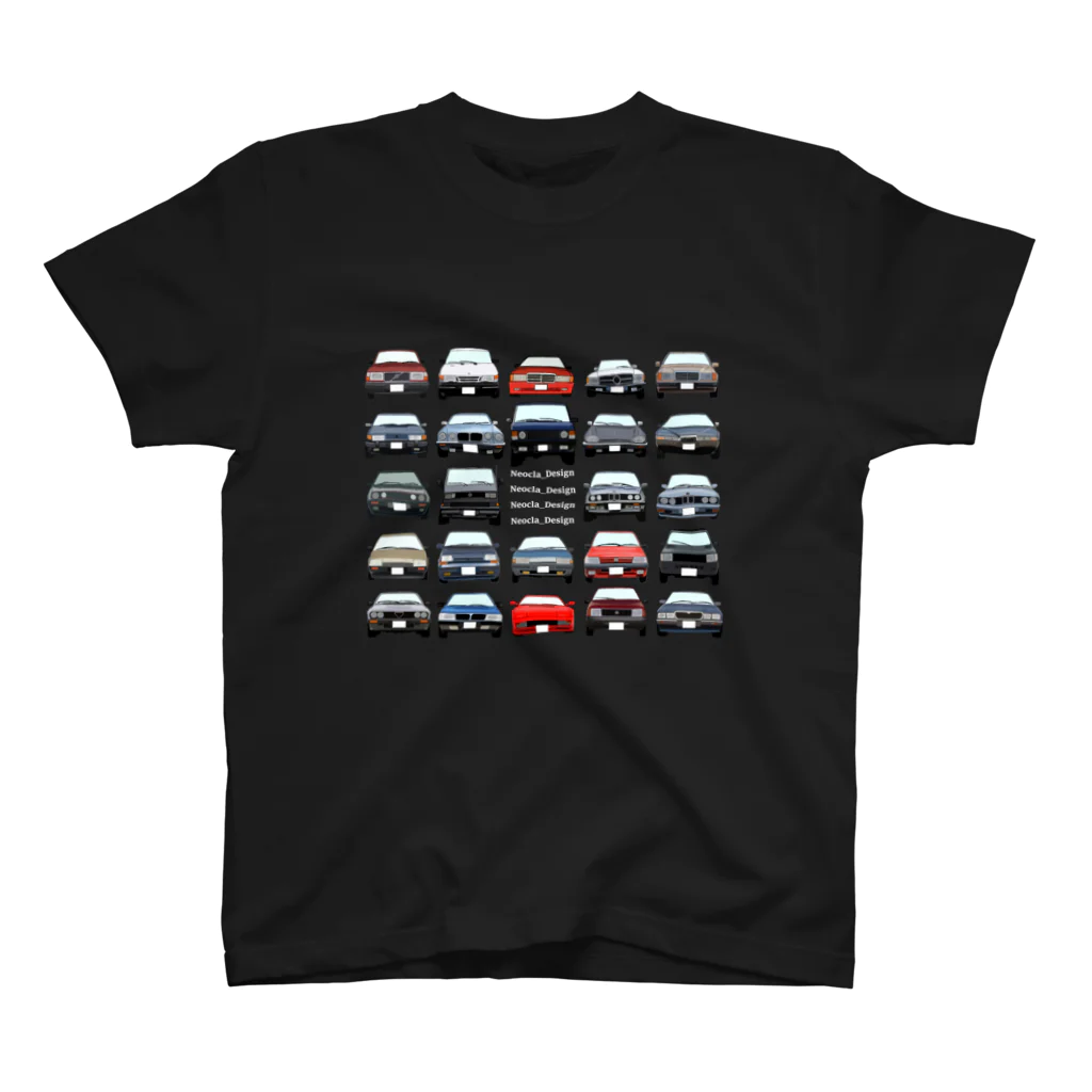 Neocla_DesignのEuropean Neoclassic cars スタンダードTシャツ