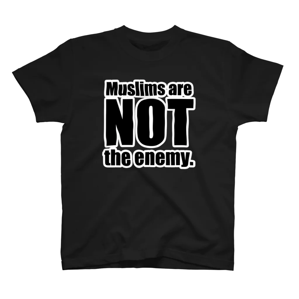 tagteeのMuslims are NOT the enemy. スタンダードTシャツ