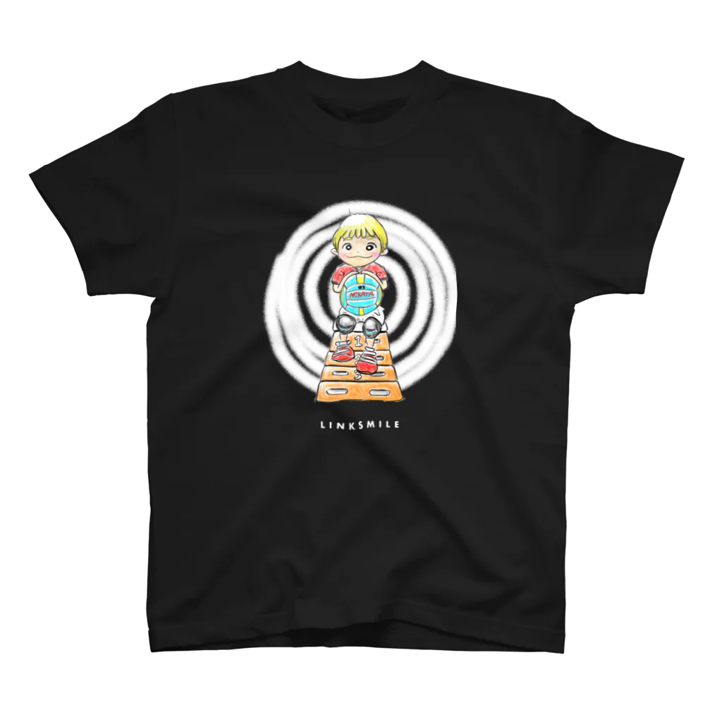 LINKSMILE Shopのドッジボールボーイ スタンダードTシャツ