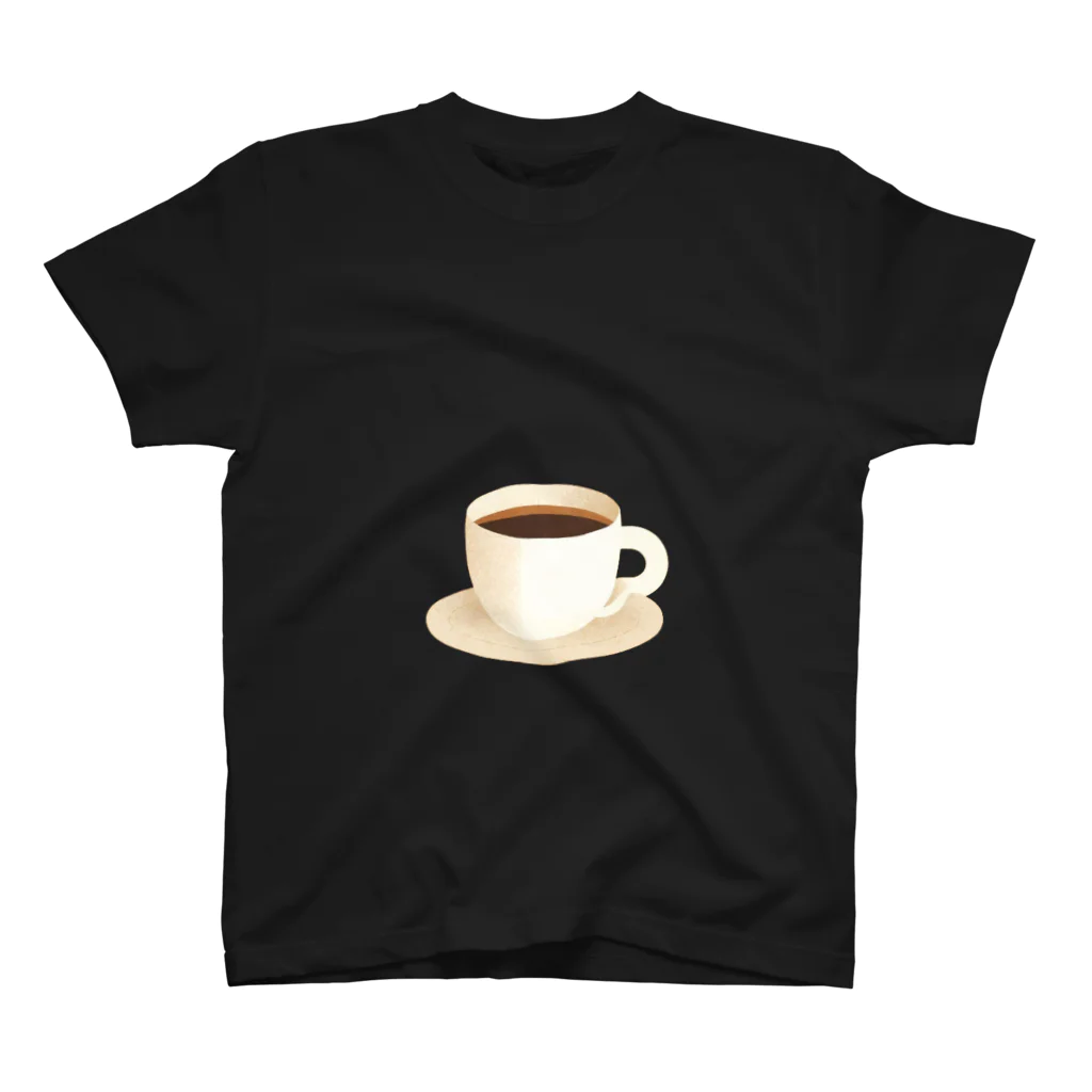 シンプル 組み合わせ用 ファッションのシンプル コーヒー スタンダードTシャツ