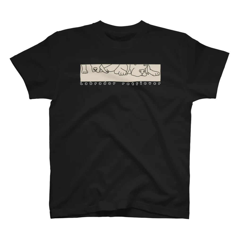 係のもののラブさん黒 Regular Fit T-Shirt