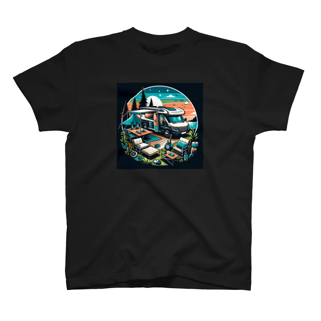 Wild Heart のアウトドア　キャンピングカー Regular Fit T-Shirt