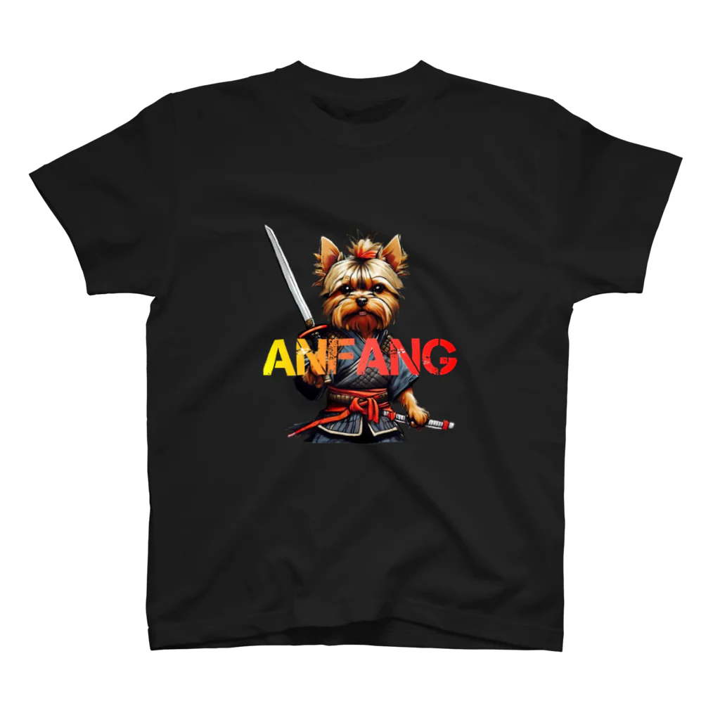 ANFANG のANFANG SAMURAI YORKIE スタンダードTシャツ