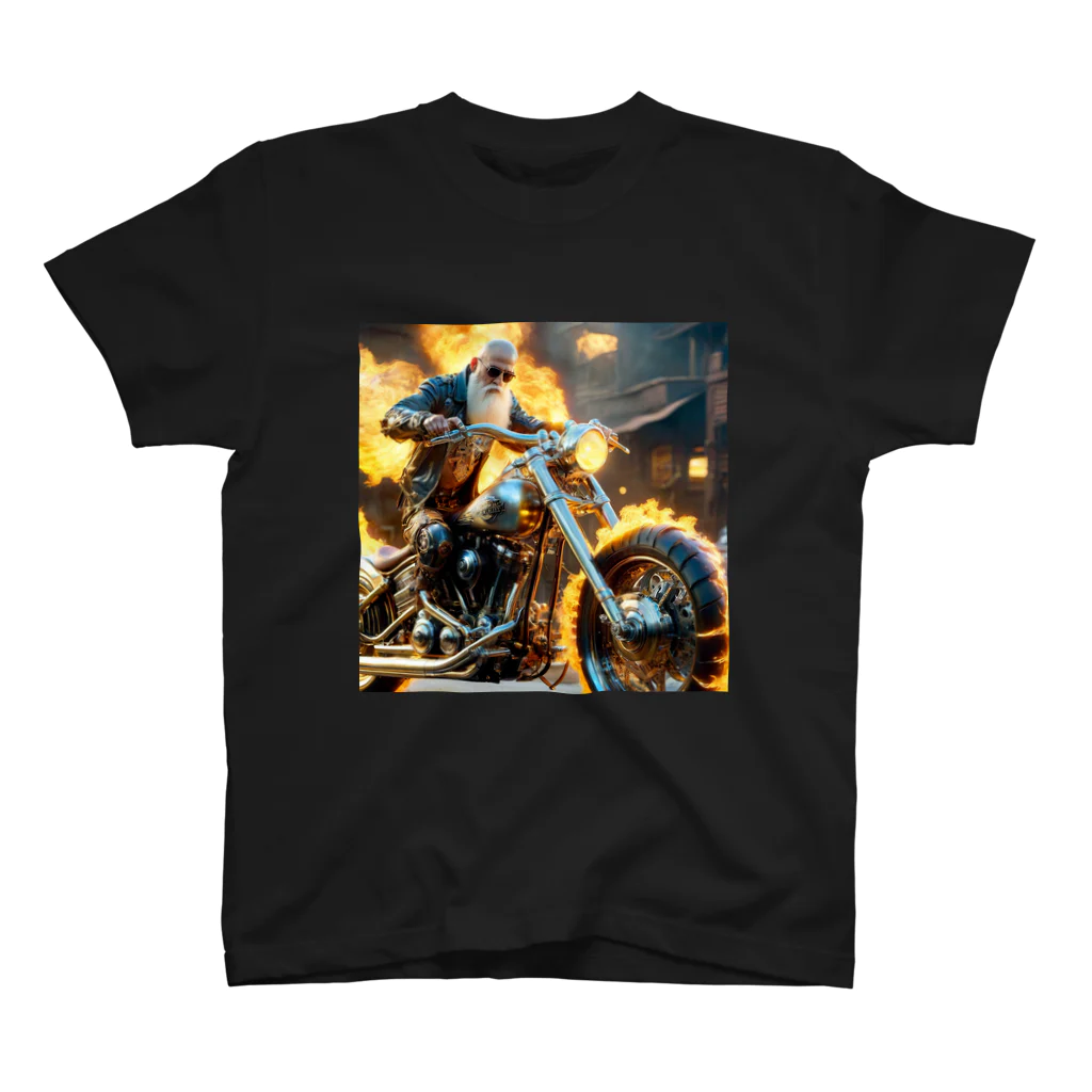 kinfanのバイクじじい Regular Fit T-Shirt