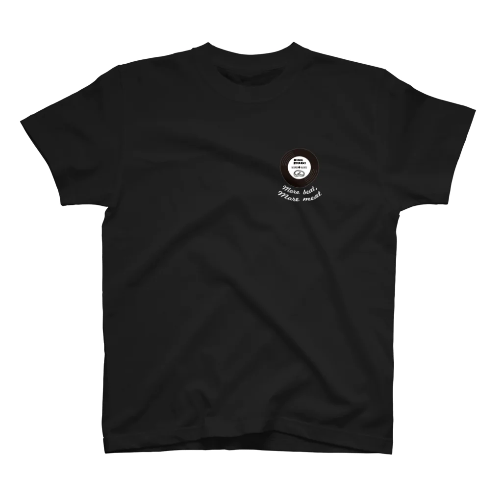 ウサギのウー by NIKUQ WORKSのNIKUQ RECORDS スタンダードTシャツ