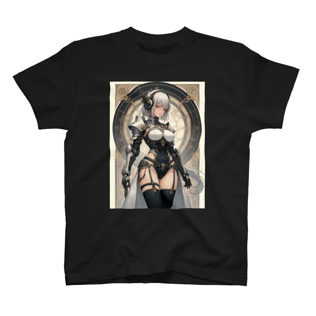 PiNK+18COMiCSのSTeAMPuNK+MeCHA+ARMoR_00003 スタンダードTシャツ