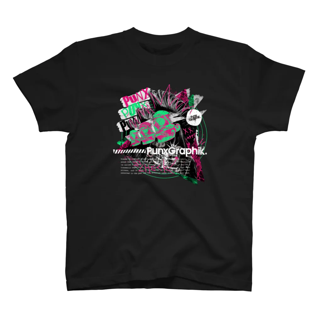 PunxGraphik.のPunxGraphik.【No.004】 スタンダードTシャツ