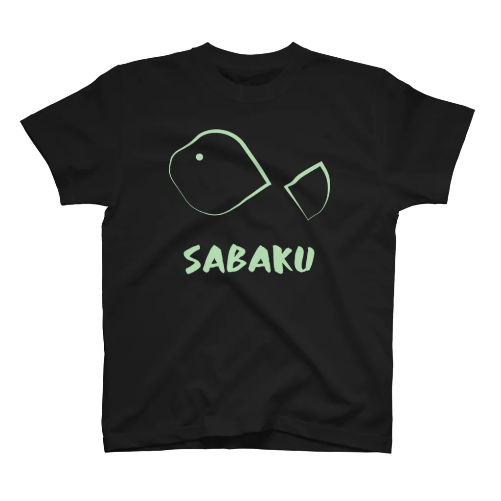 ロキ@低めの猫のSABAKU　BLACK スタンダードTシャツ