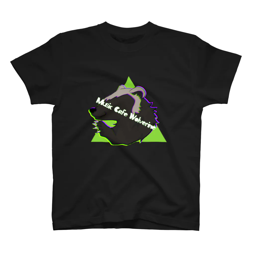 music cafe Wolverineのウルヴァくん　▲プリズム スタンダードTシャツ