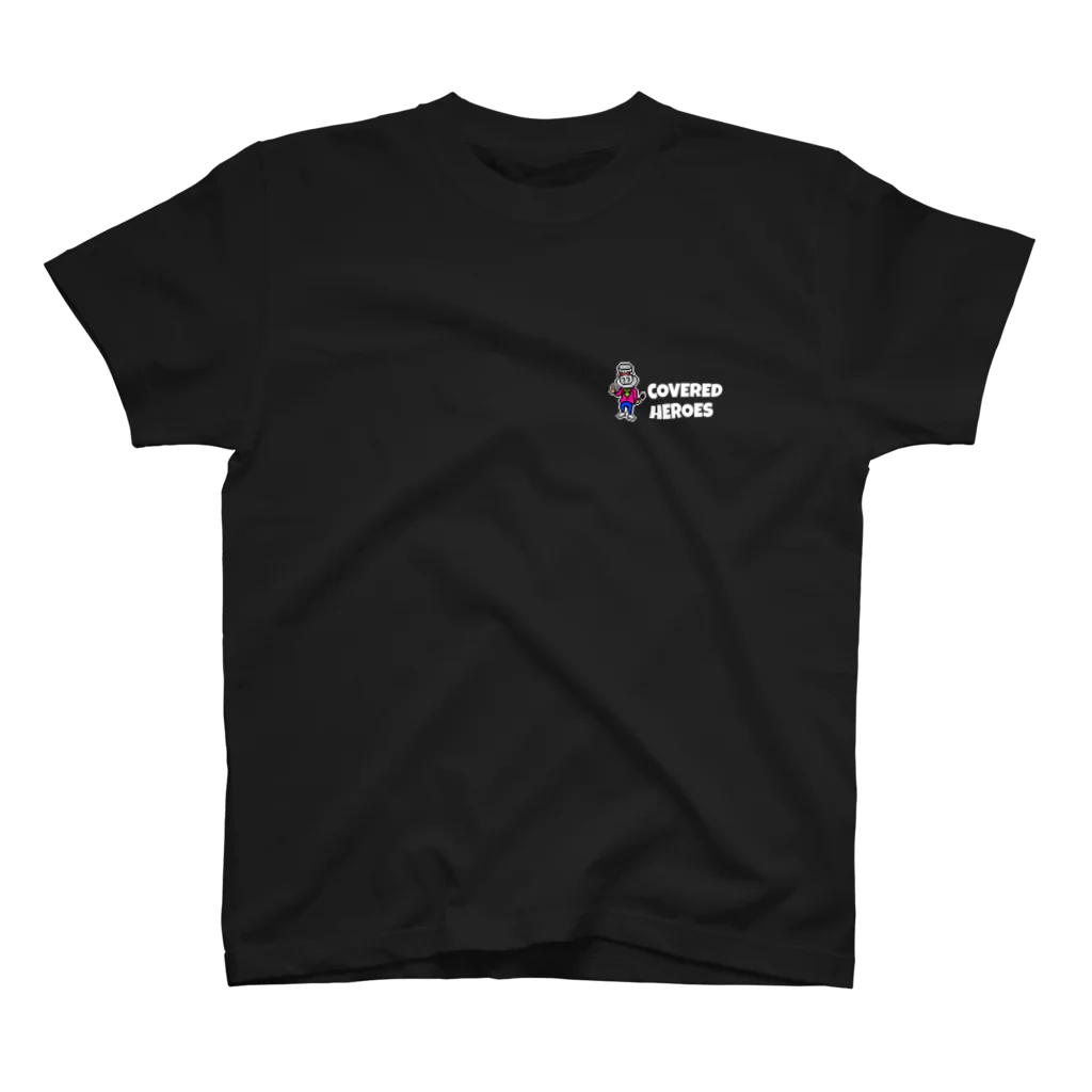 Darumaだるま🔥🇯🇵NFTクリエイターの【Yamamoto様専用】Covered Hero's Tシャツ スタンダードTシャツ