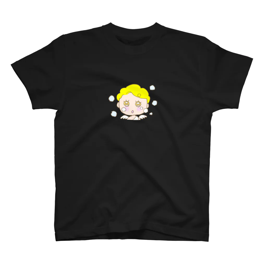 聖山伽藍（さとやまからん）のうるうる天使 スタンダードTシャツ