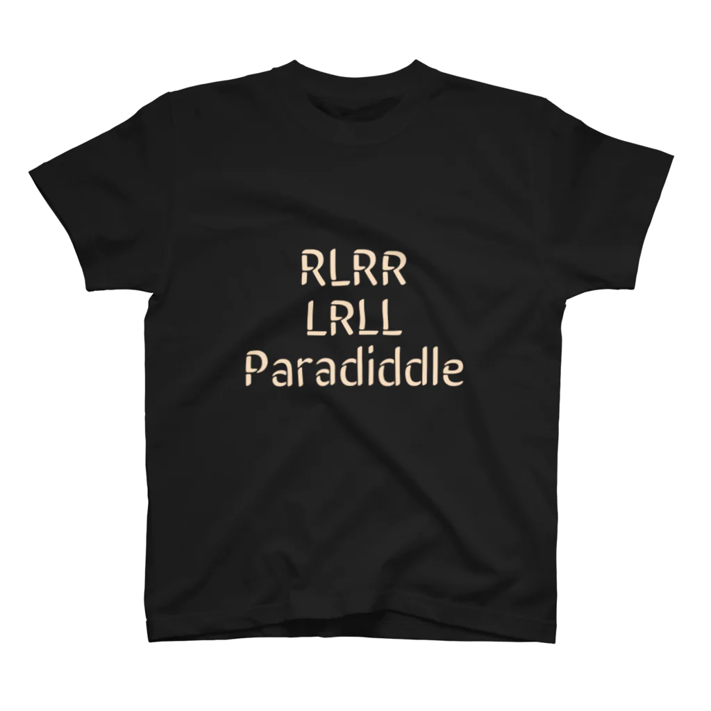 ドラムスコのParadiddle スタンダードTシャツ