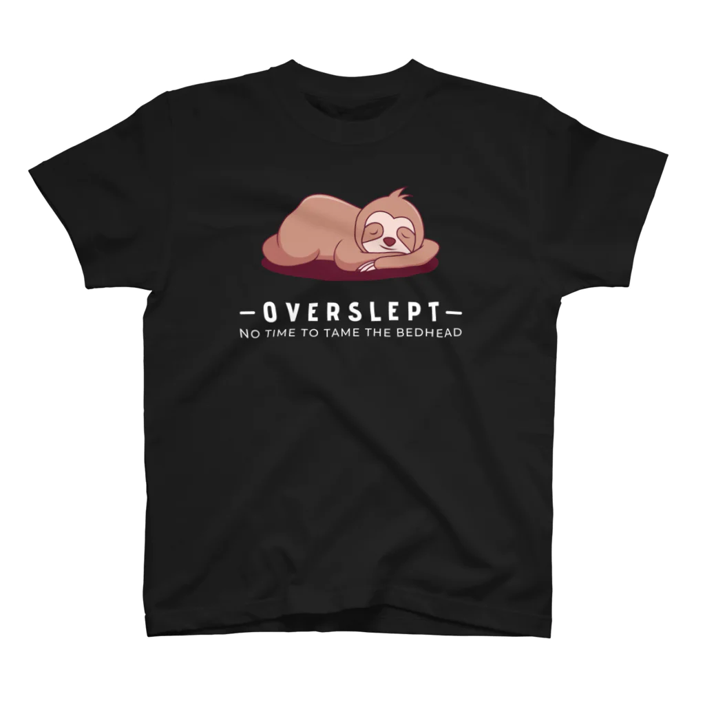 chataro123のOverslept: No Time to Tame the Bedhead スタンダードTシャツ