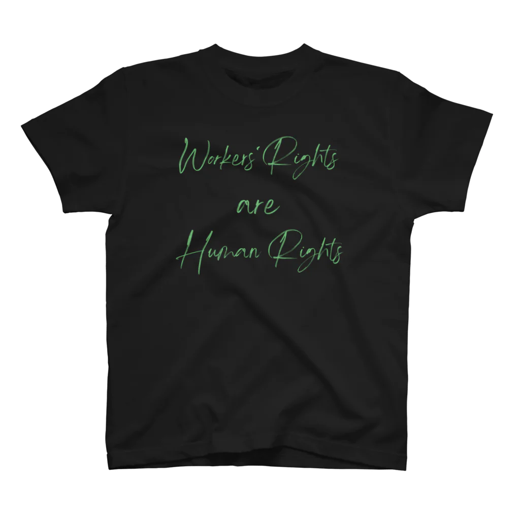 chataro123のWorkers' Rights are Human Rights Regular Fit T-Shirt