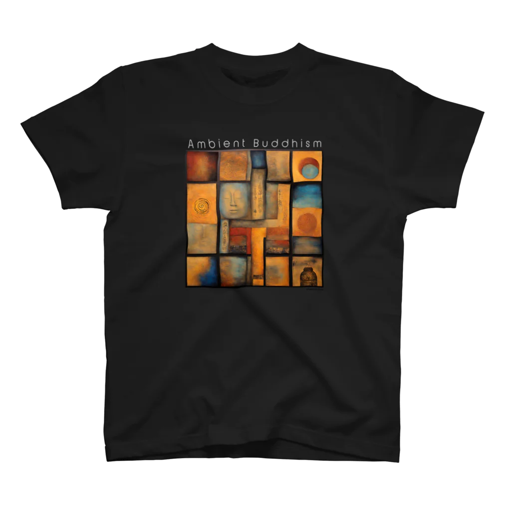 TAKEO SUZUKI / TASKENのAmbient Buddhism2 Album Art T-Shirts Regular Fit T-Shirt