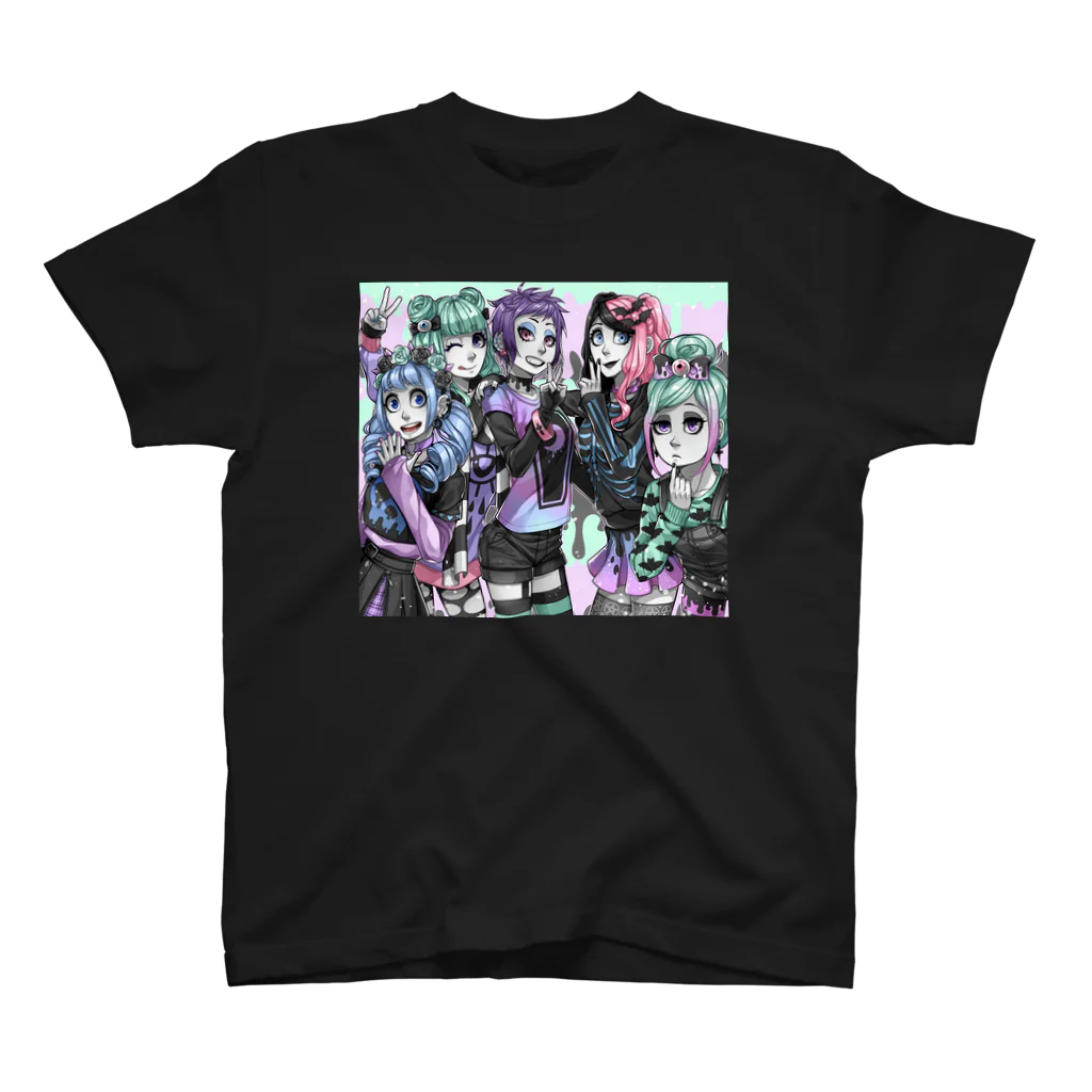 GOTHESTのゴスカード：パステルゴス / Goth Card: Pastelgoth Regular Fit T-Shirt