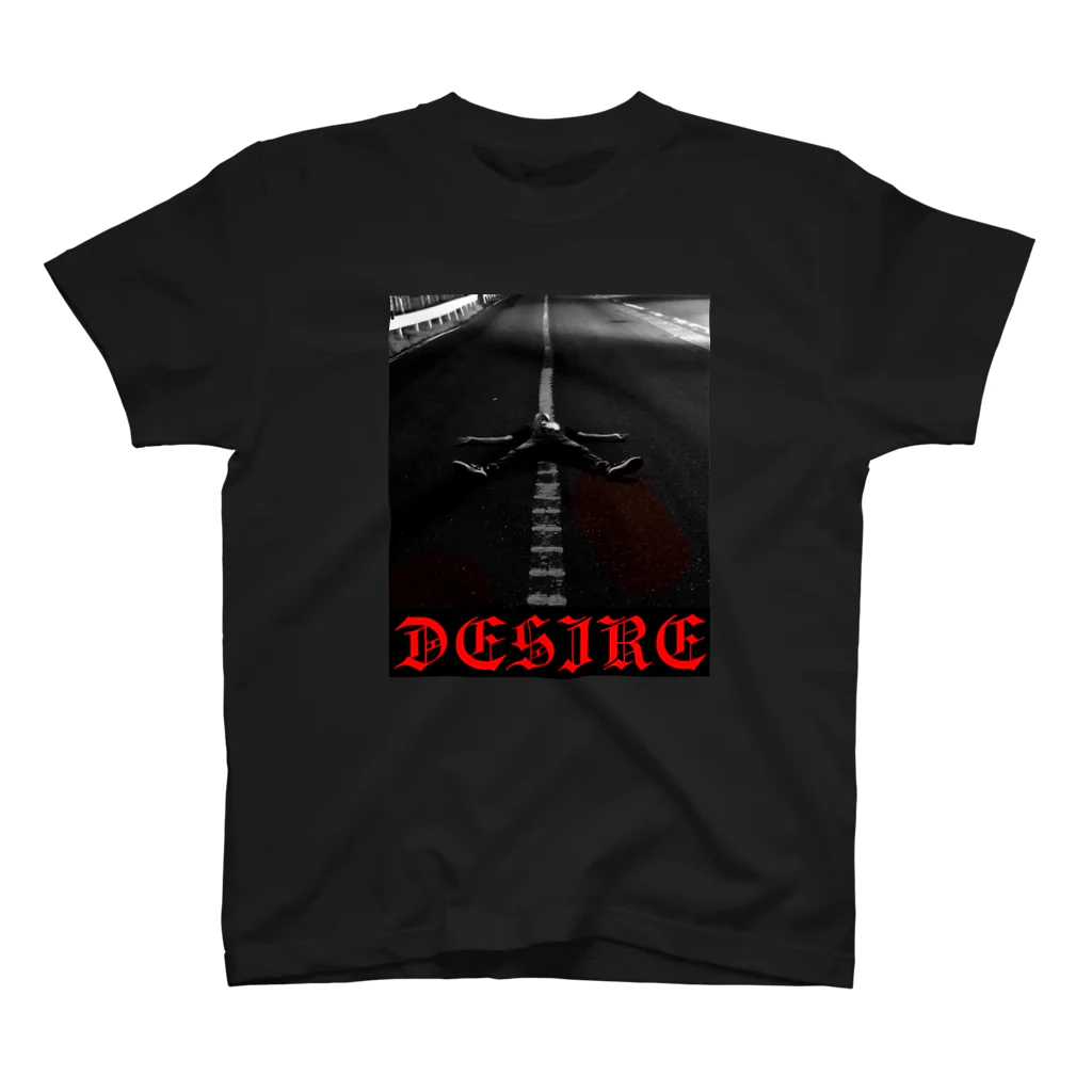 Desire のDie young T スタンダードTシャツ