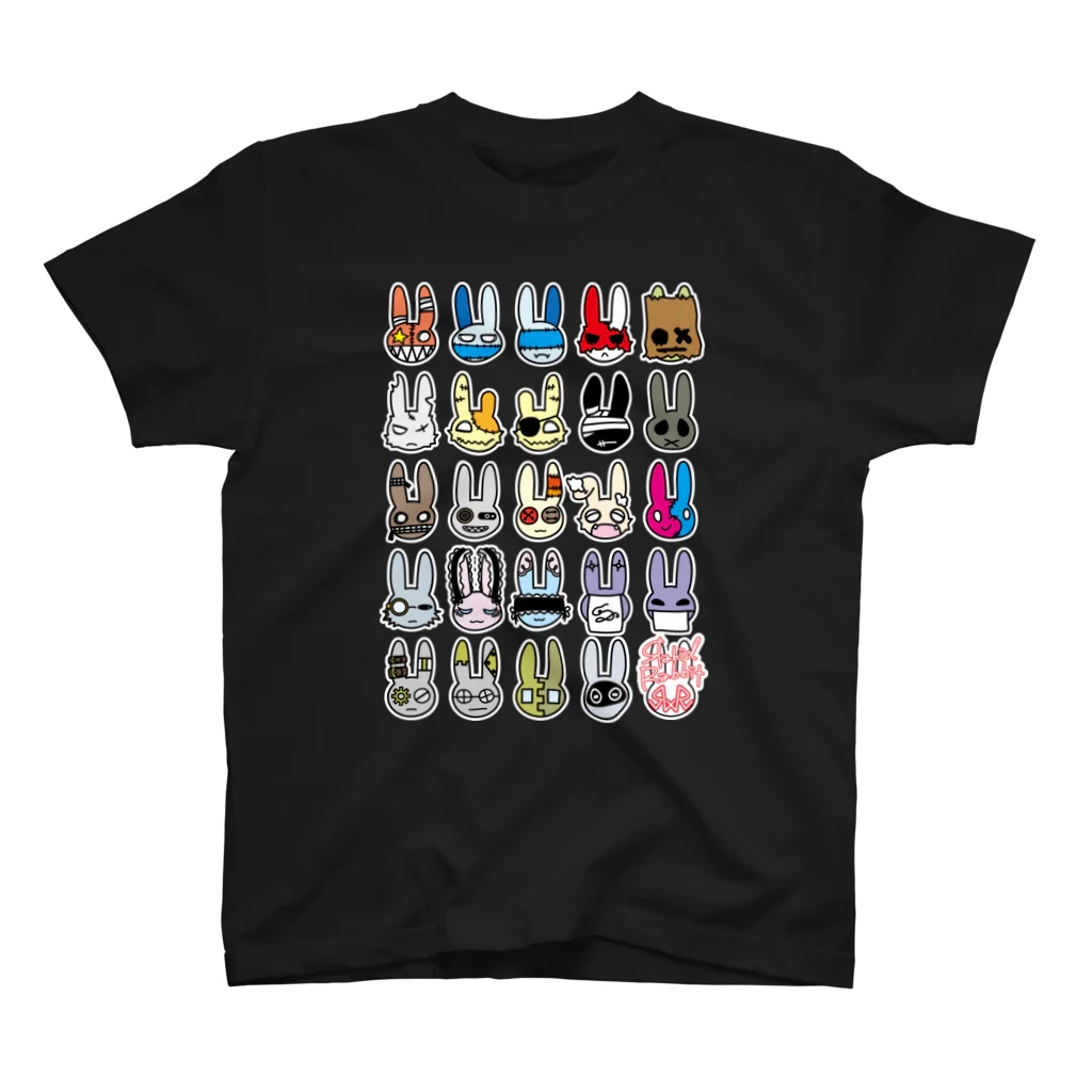 Rabid×Rabbitのイカれた22頭 Regular Fit T-Shirt