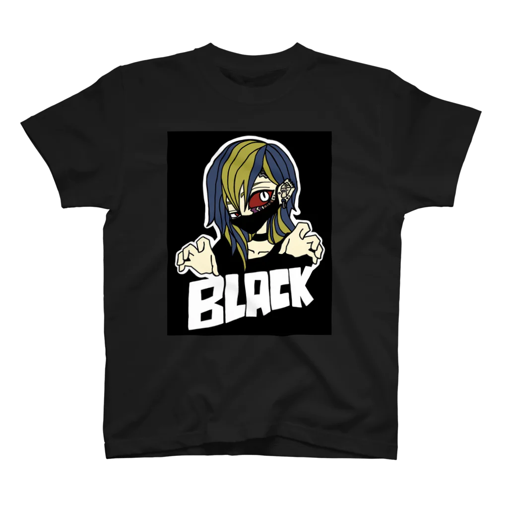 avaiiのBLACK BOY スタンダードTシャツ