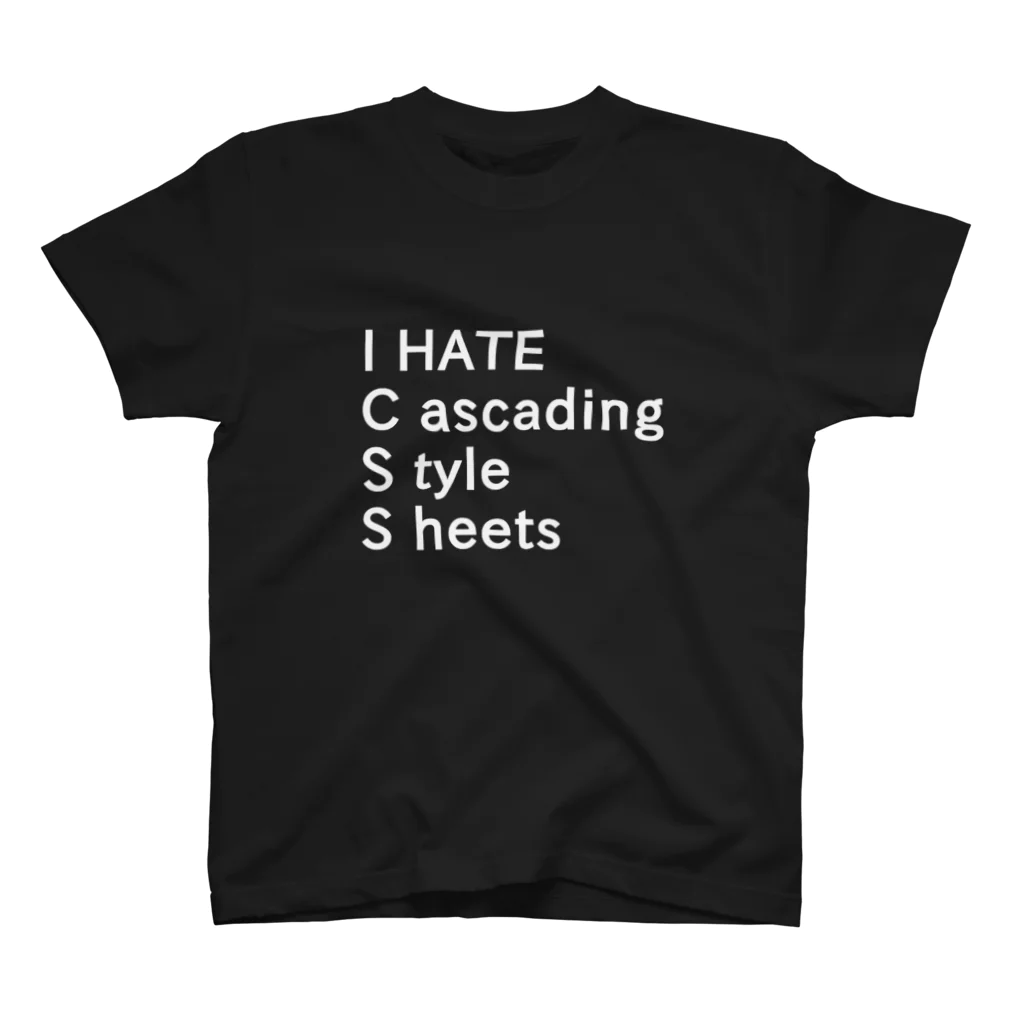 blancのI HATE CSS Regular Fit T-Shirt