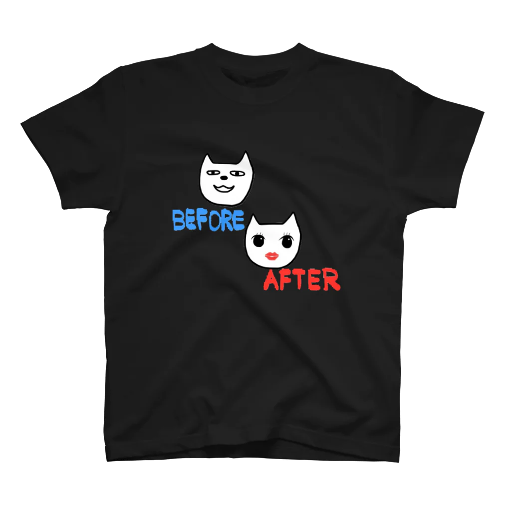 MIKOMOのbefore after スタンダードTシャツ