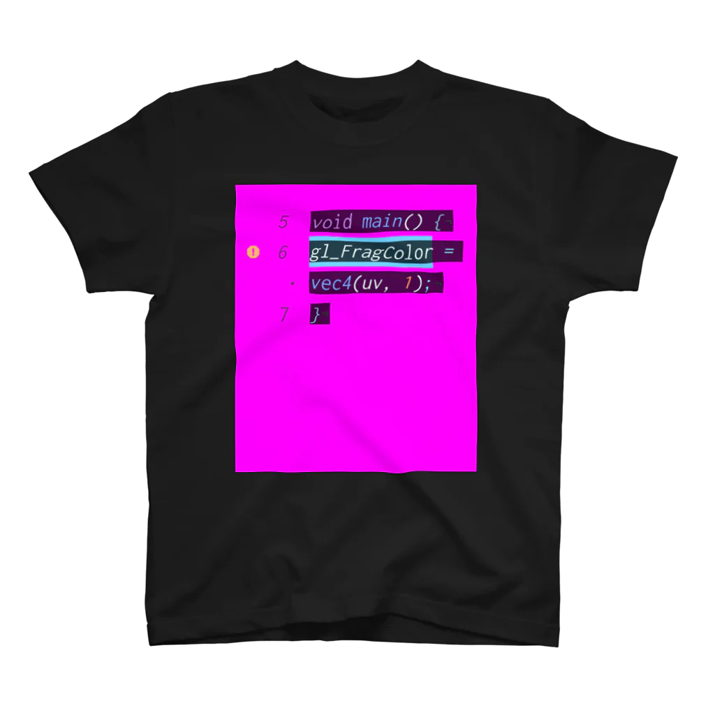 Takayosi AmagiのSHADER ERROR スタンダードTシャツ