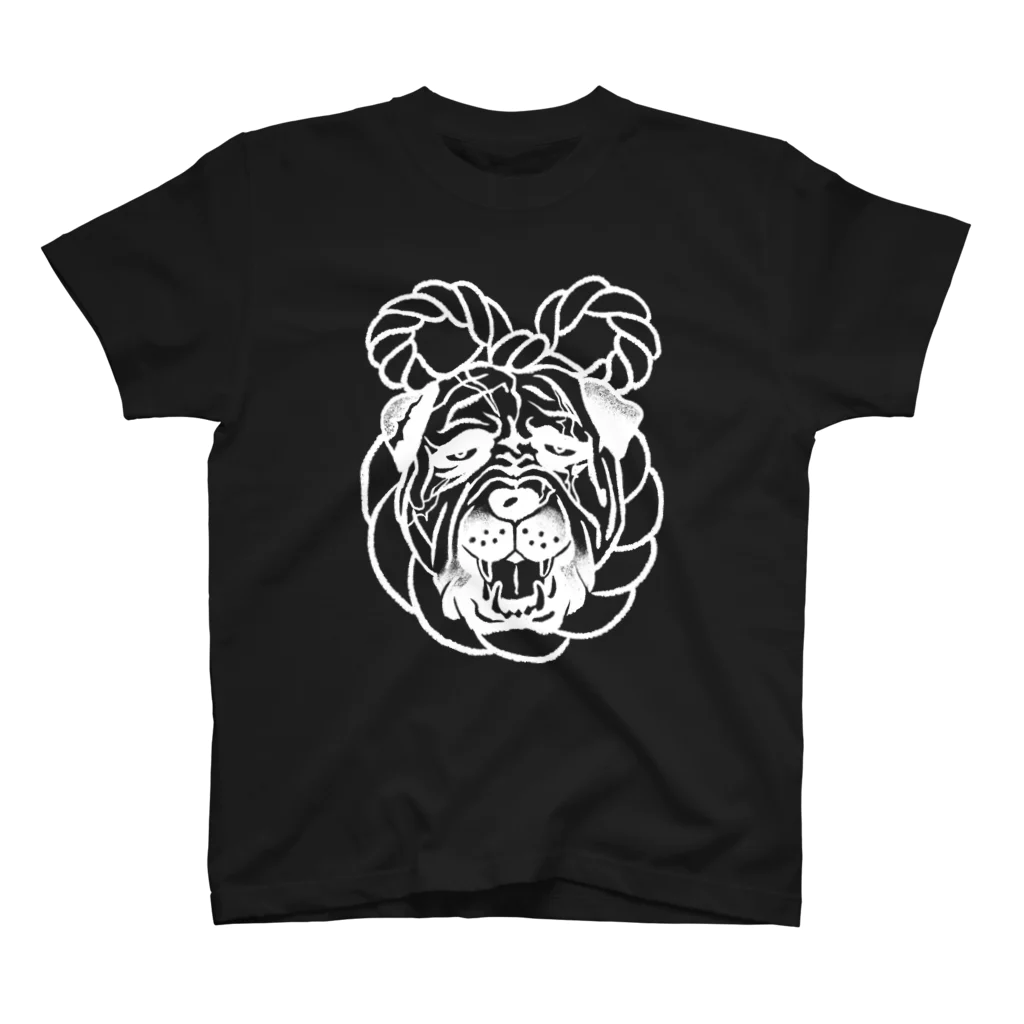 メイドイン極楽スズリ店の土佐犬 Regular Fit T-Shirt