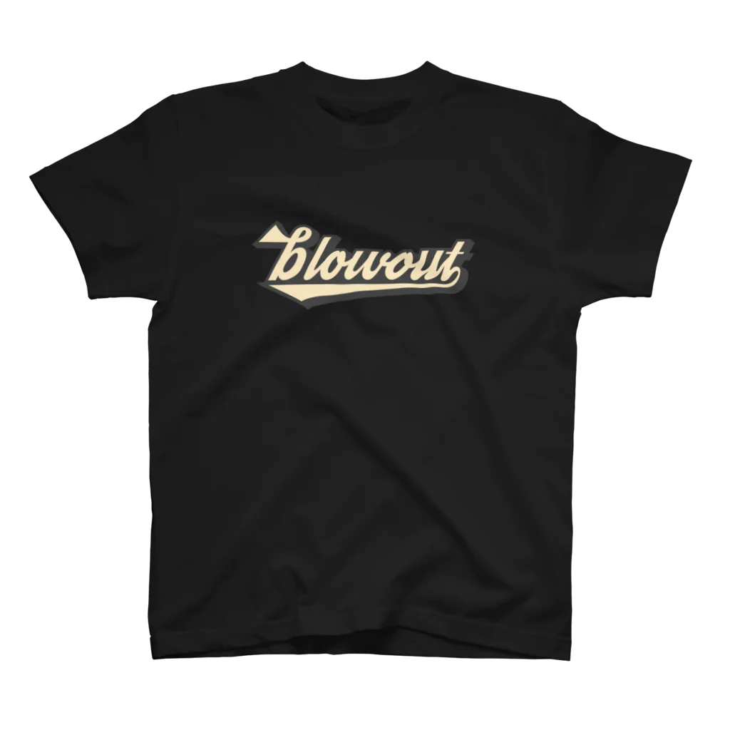 blowoutのblowout cursive スタンダードTシャツ