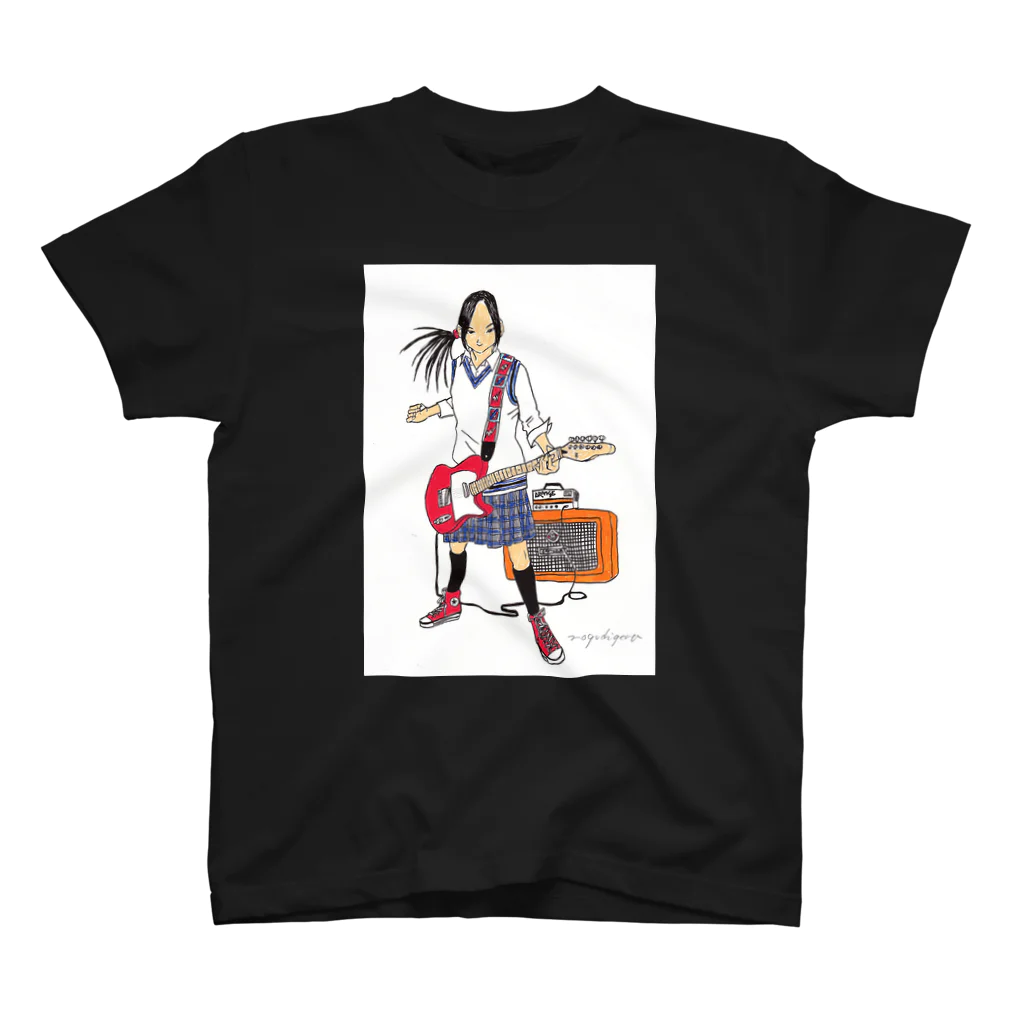 yosuke I love youのGUITER GIRL スタンダードTシャツ