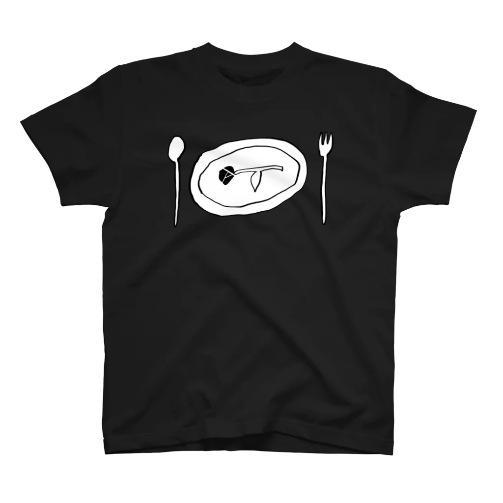 aki_ishibashiの花を食べる子 スタンダードTシャツ