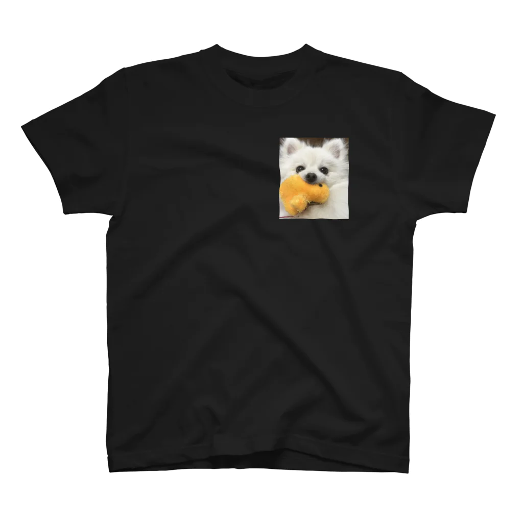 small_lake_82のかわいいわんこ スタンダードTシャツ