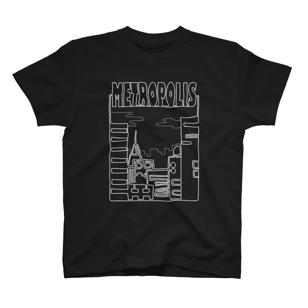 るるみつのMETROPOLIS Regular Fit T-Shirt