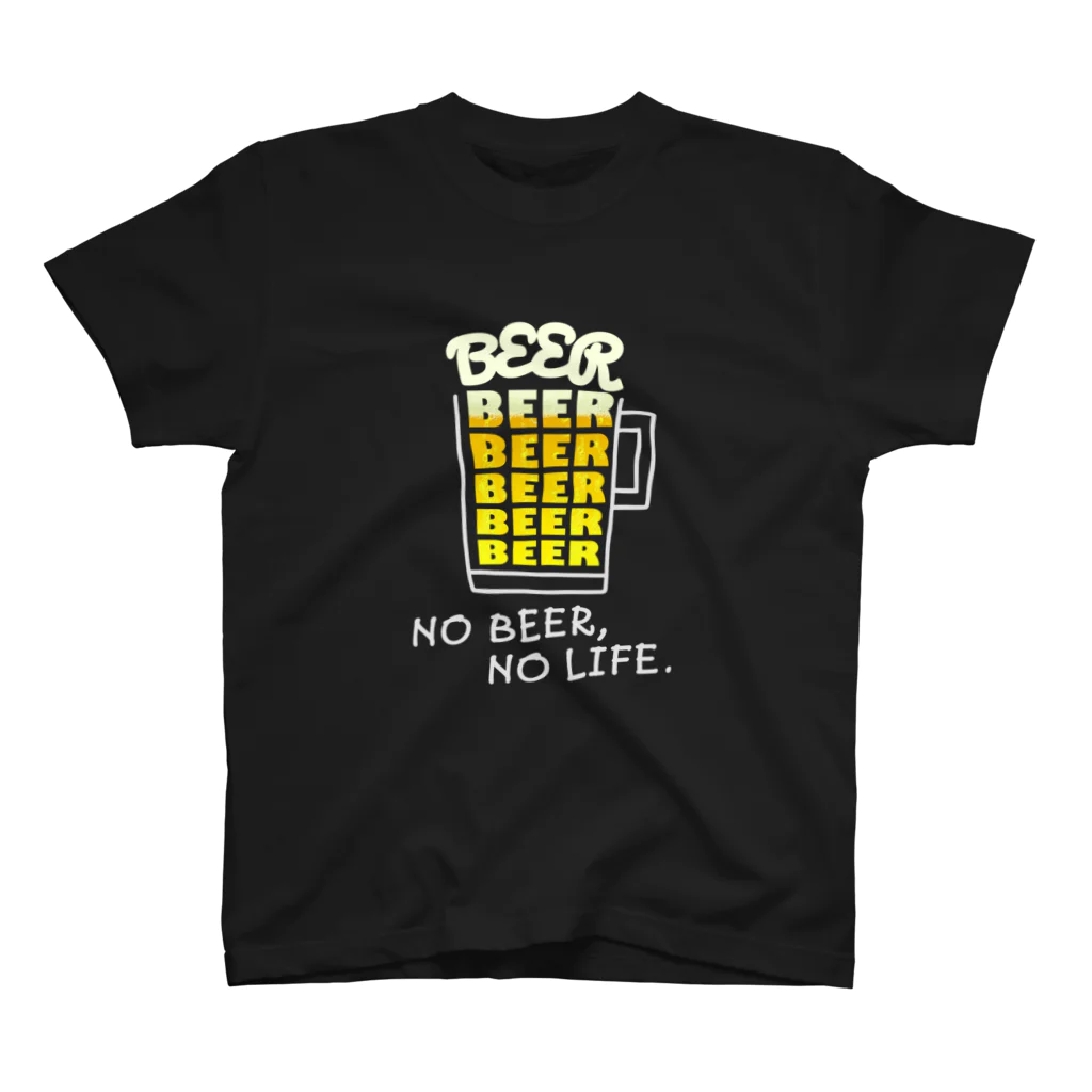 すとろべりーガムFactoryのNO BEER, NO LIFE. 티셔츠