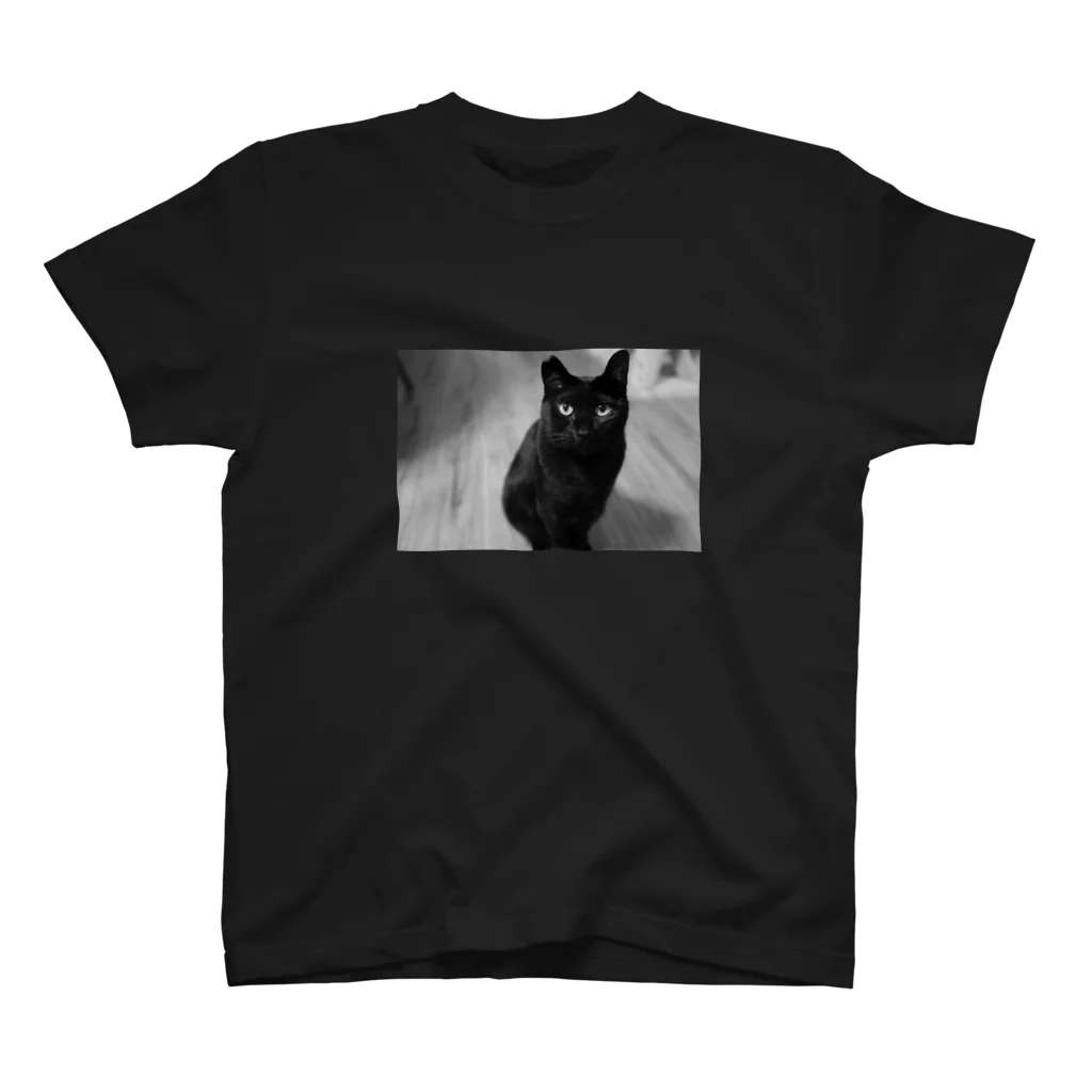 hana-chan_storeのしあわせなさくらねこ Regular Fit T-Shirt