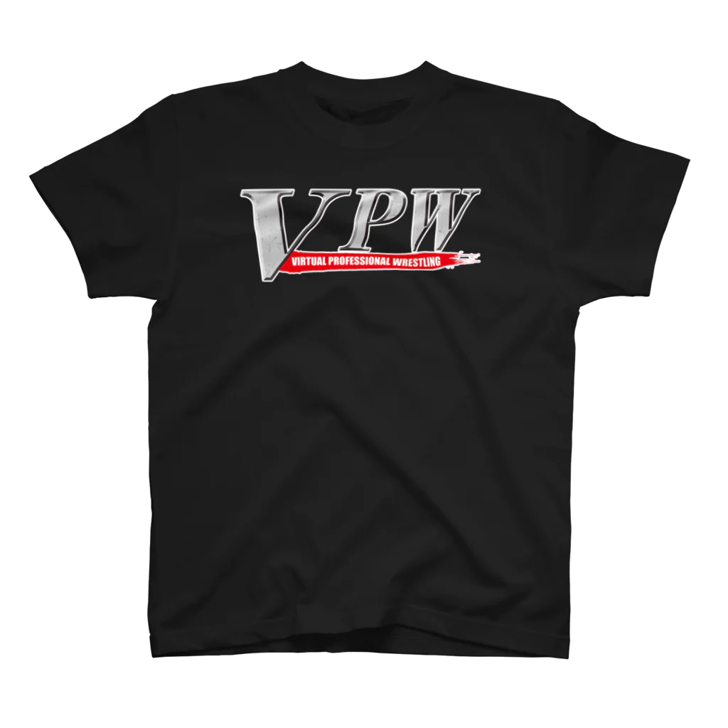 マスク・ド・ブイ@VPW バーチャルプロレスラーのVPWロゴカラー スタンダードTシャツ