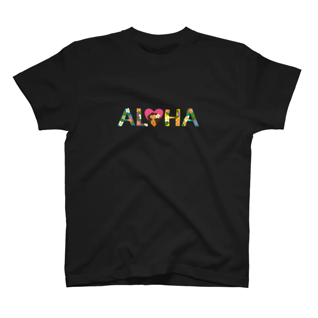 HOLO HOLO MARKET CHIGASAKIのボタニカルALOHA スタンダードTシャツ