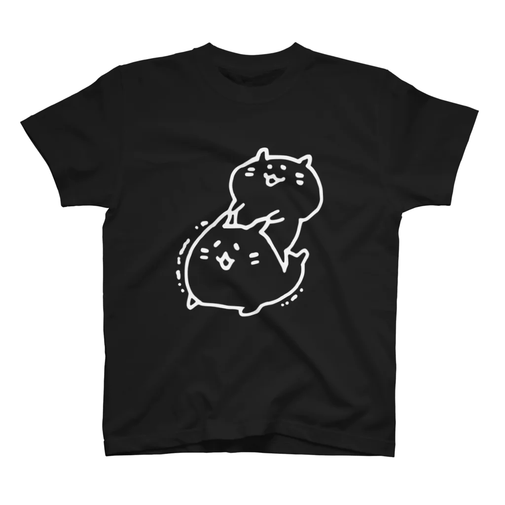 LINEスタンプ販売中ぱんのむにむにハムスター（白線） Regular Fit T-Shirt