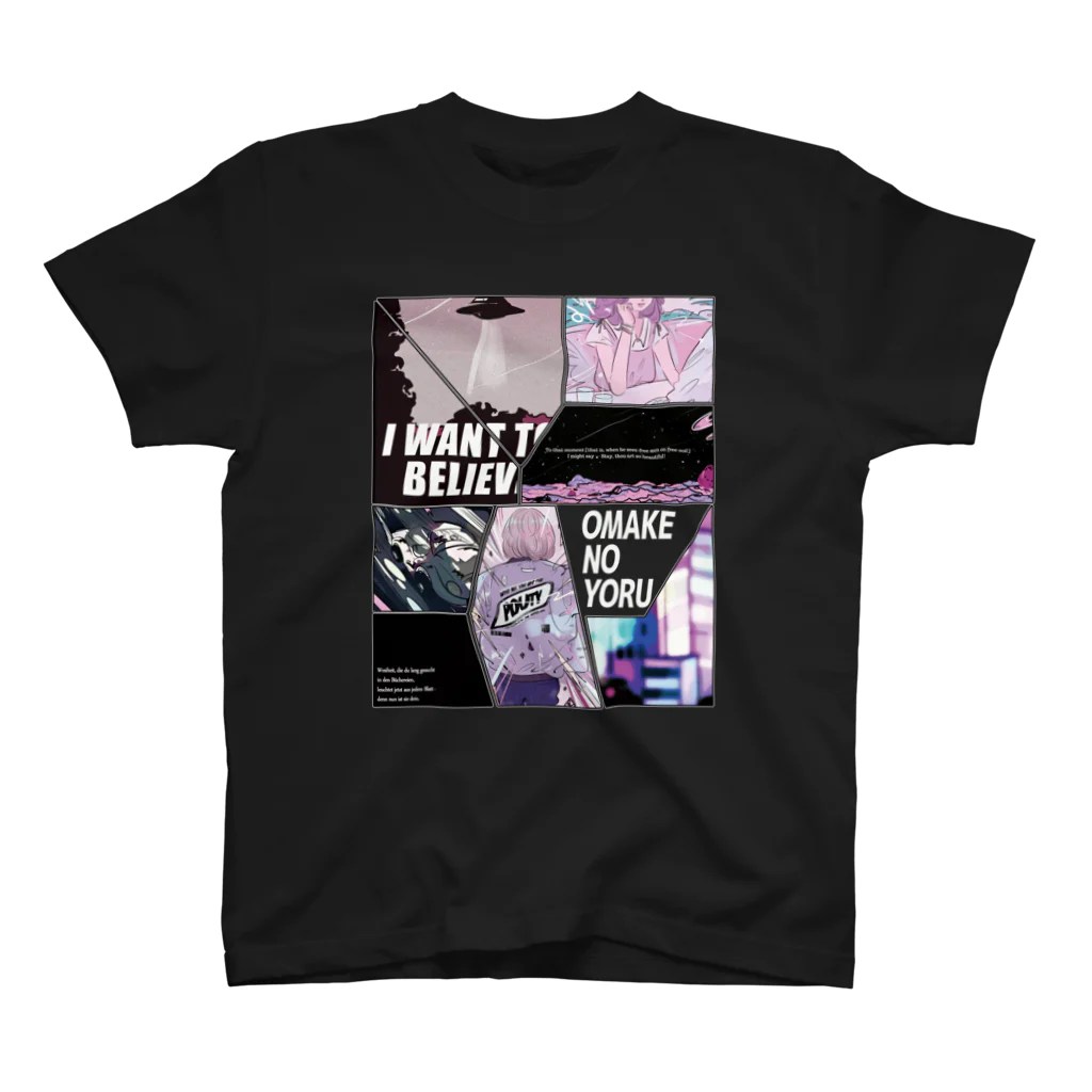 おまけの夜のNight Drive BLACK スタンダードTシャツ