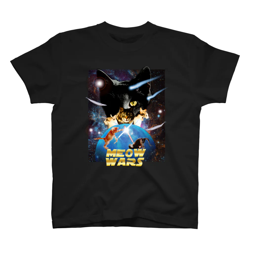 MEOW GALAXYのMEOW WARS スタンダードTシャツ