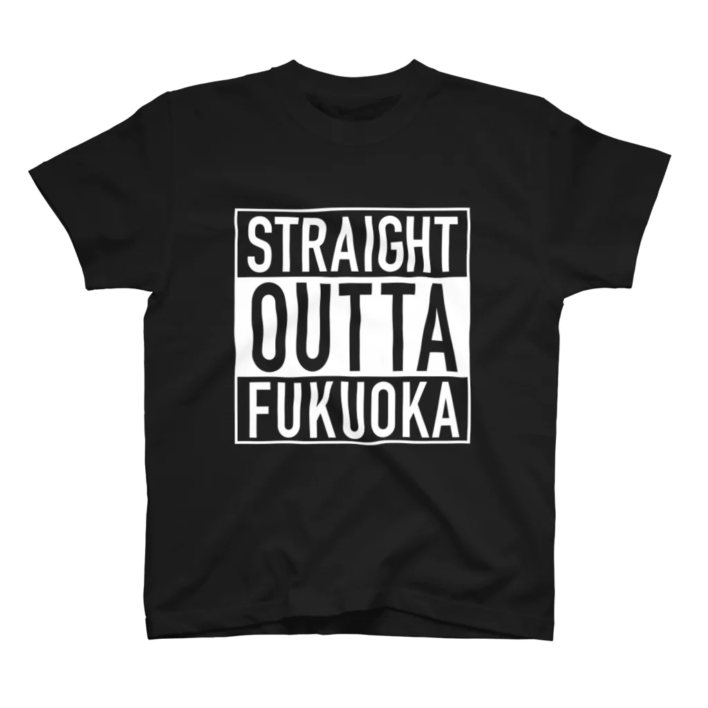 LOCAL T-SHIRTSのSTRAIGHT OUTTA FUKUOKA スタンダードTシャツ