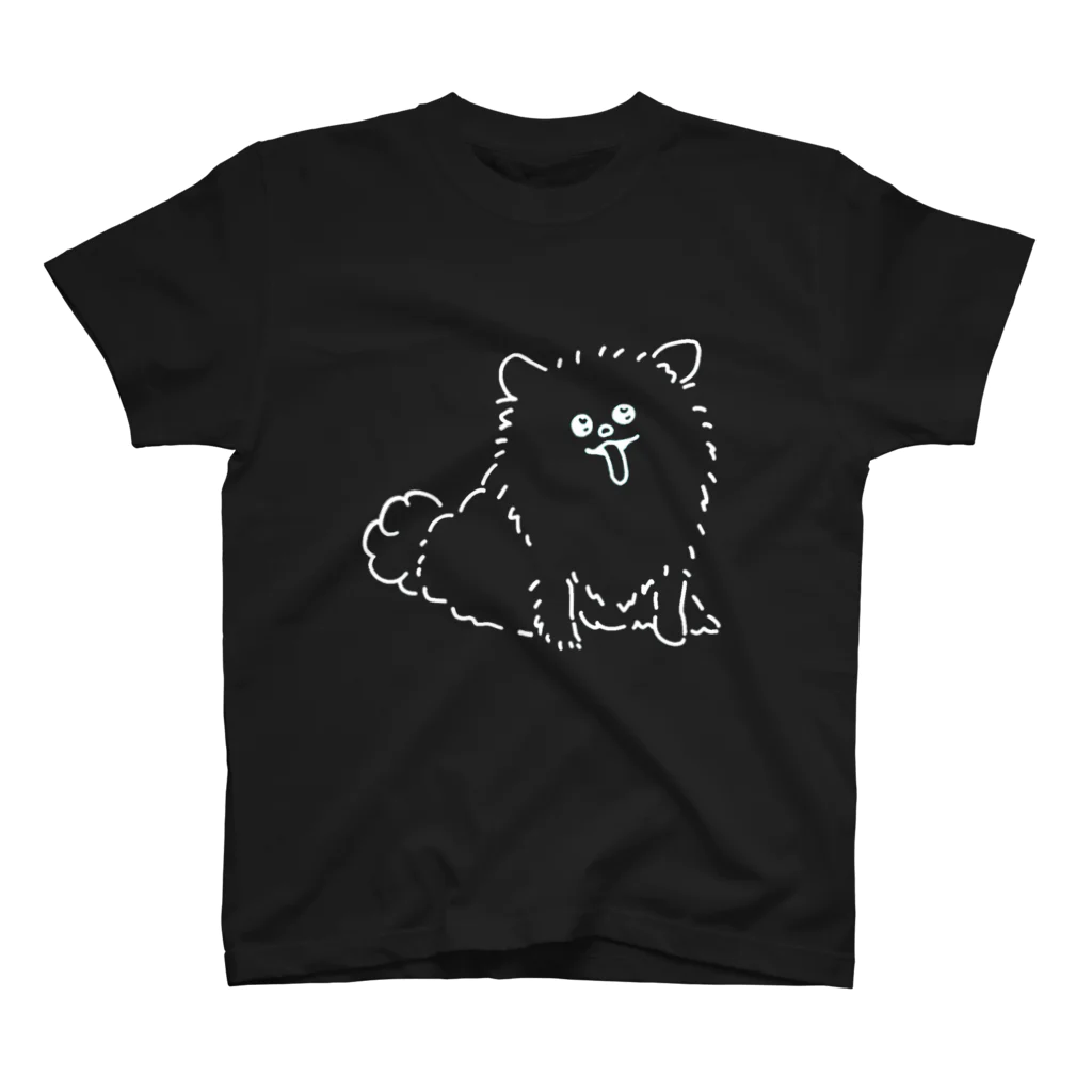 ヤング＿テキのわんちゃん（白） Regular Fit T-Shirt