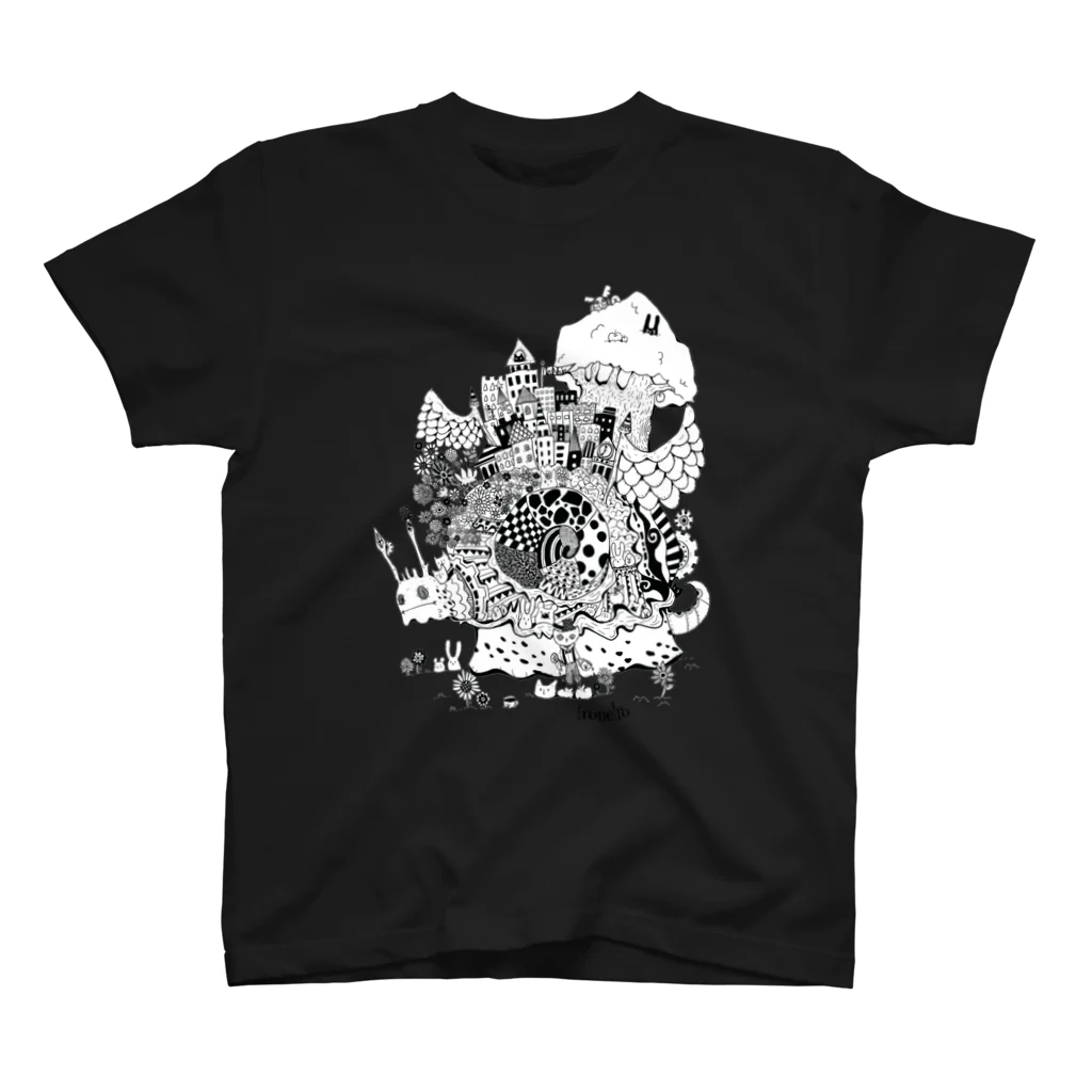 色音色のTシャツ屋さん ironeiro  T-shirt ShopのMagical Snail スタンダードTシャツ