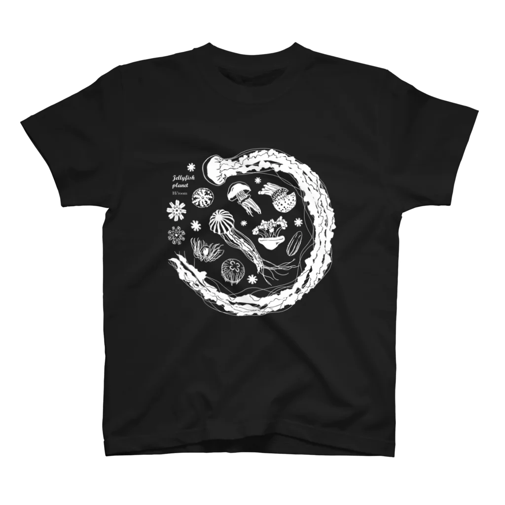 Hi*roomのJellyfish planet（クラゲの惑星） Regular Fit T-Shirt