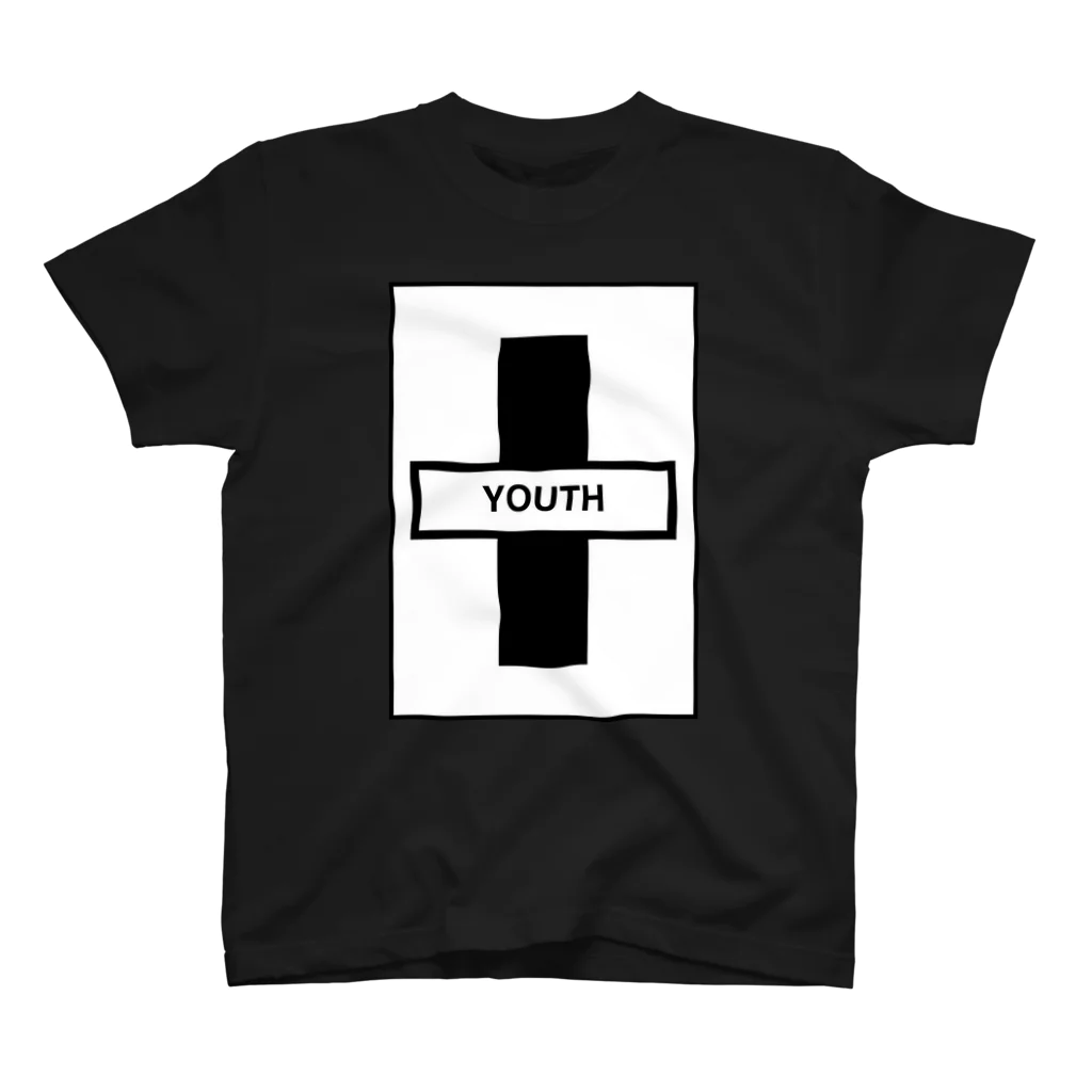 YO のYOUTH  Regular Fit T-Shirt