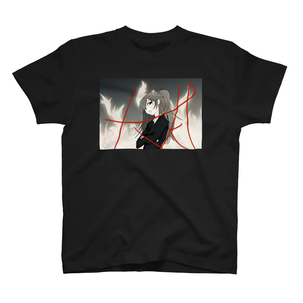 TaNaKaFreeeeakのfree fire girl -無料の萌える女子- Regular Fit T-Shirt