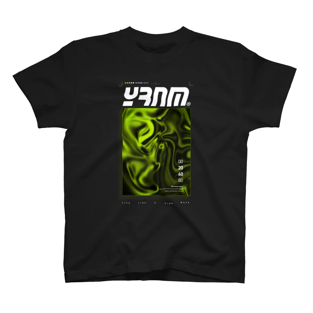 YRNMの YRNM Sci-Fi Regular Fit T-Shirt