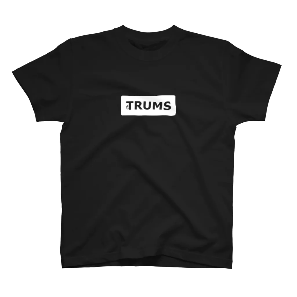 SupdudeのTHE TRUMS(white base) スタンダードTシャツ